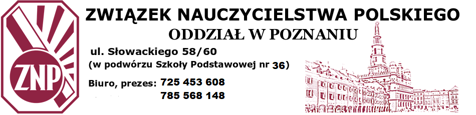 Związek Nauczycielstwa Polskiego Oddział w Poznaniu